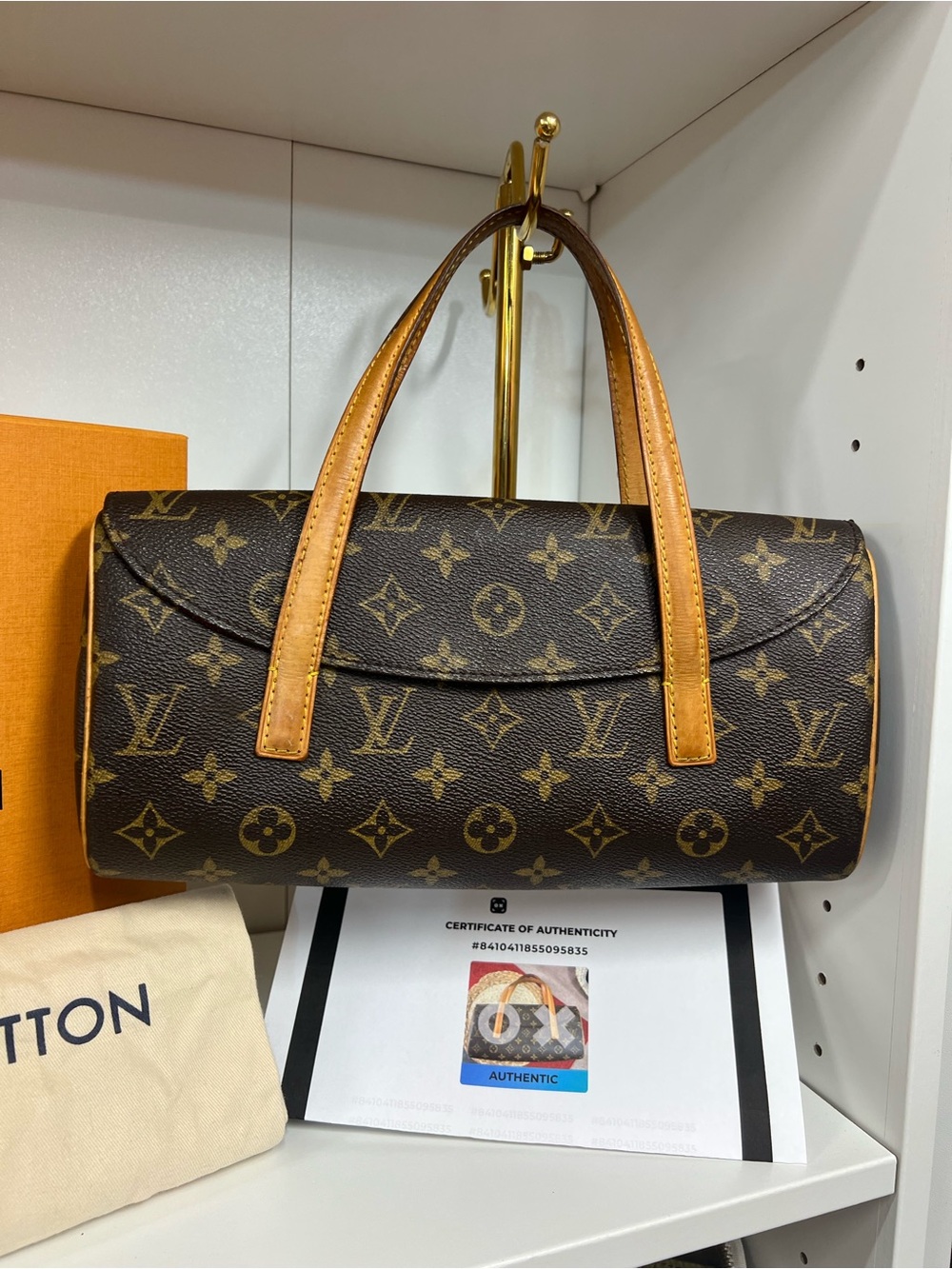 🔥🔥 Louis Vuitton Sonatine monogram handbag - Picture 3 of 16